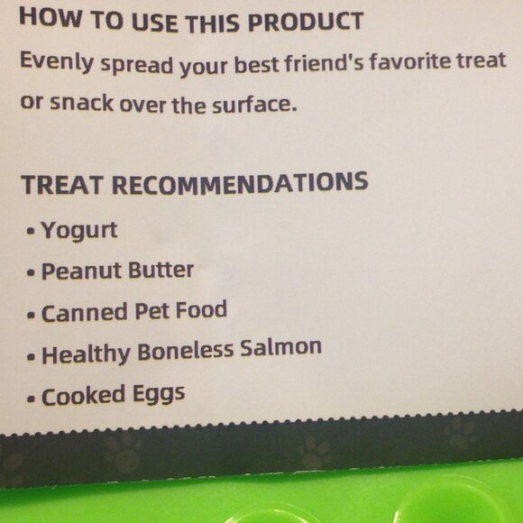 Suction cup hold licking mats for dogs, new - Picture 2 of 5